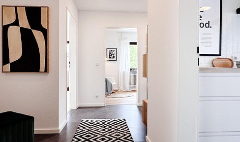 move in immediately: Bright 3-room apartment - newly renovated