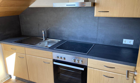 Bright 2-room apartment with roof terrace, parking space & large cellar in Trossingen