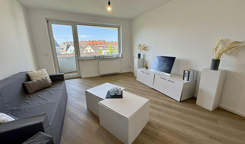 Urban dream home in a top location: 4-room apartment with balcony & design renovation in Münster
