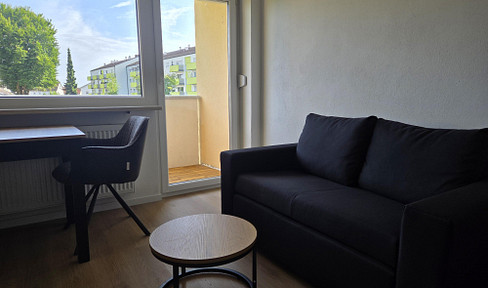 First occupancy after refurbishment, furnished with top connections