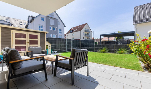 3-Zimmer-Gartenwohnung mit Südgarten