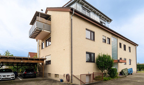 Bright and spacious 2-room apartment in Eriskirch/ Mariabrunn