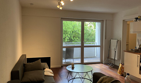 Charming 1.5 room apartment in Bogenhausen with garden view | commission-free