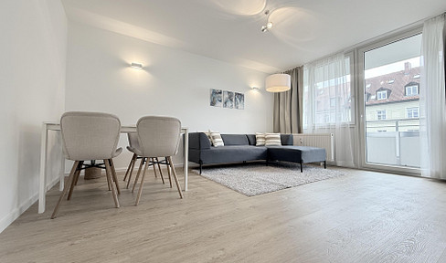 FREIE Wunderschöne 3-Zimmer-Wohnung mit Südbalkon in Au-Haidhausen