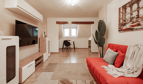 Apartment furnished to a high standard and ready to move in only with a suitcase, 2.5 rooms Neuss City Düsseldorf
