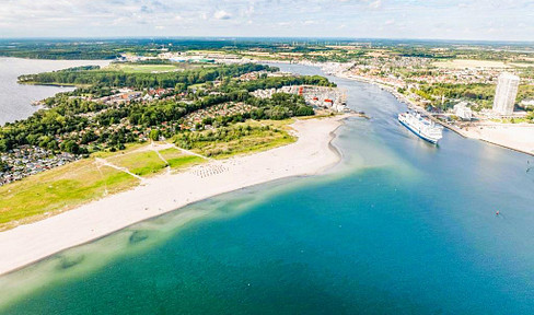 Idyllic new building plot close to the Baltic Sea