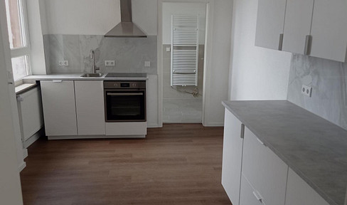 Newly renovated 4-room apartment in Worms, also suitable for shared accommodation