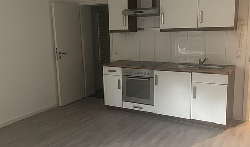 1 room with EBK and small terrace near university and main station
