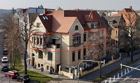 Luxurious apartment in historic Art Nouveau villa for rent in Dessau North Suitable for shared flat