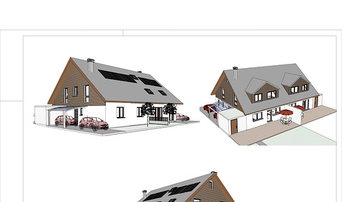 Detached house for sale in Meerbusch, approximately 200 square meters of living space, approximately 550 square meters of land, Kfw40 standard, heat pump/solar system.