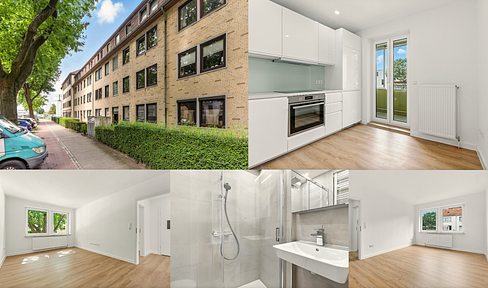 First-time occupancy after renovation: Stylish 3-room apartment centrally located in Bremen-Neustadt