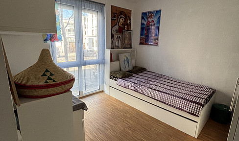 Moderne 1-Zimmer Wohnung im Neubau: Möbliert, Balkon, Einbauküche, Uninähe