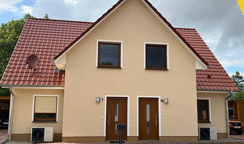 Energy-efficient semi-detached house for families to rent near the Baltic Sea