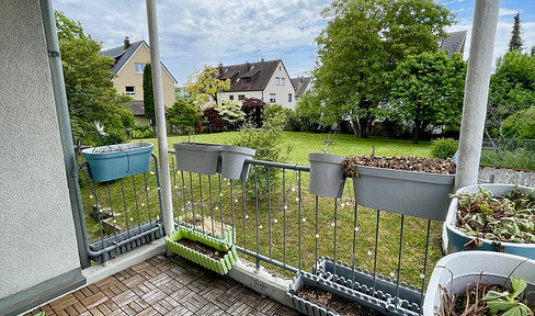 2.5 room apartment with south-facing balcony & underground parking space