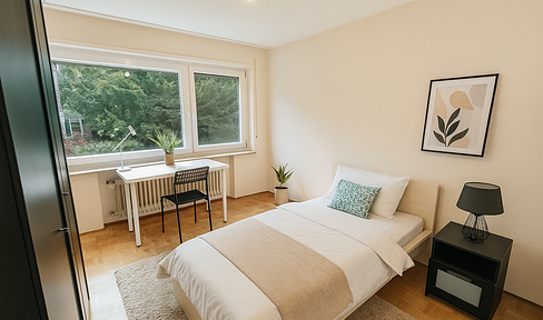 Helle 4er-WG mit Balkon – nah an der Uni & sofort bezugsfrei! 🧑‍🎓☺️