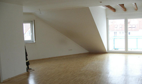 Sun-drenched 3-room top floor apartment in a quiet location in Dreieich-Dreieichenhain