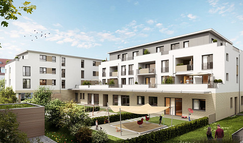 Barrierefreie, exklusive Stadtwohnung: Möbliert, 3,5 Zi, Balkon, TG-Stellplatz und Aufzug