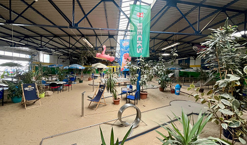 Indoor minigolf hall / event center / leisure park for rent in Braunschweig