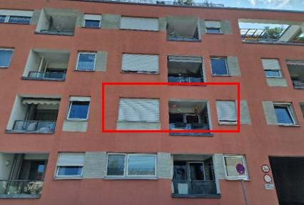 Tasteful 2-room apartment with loggia and EBK in Munich Laim