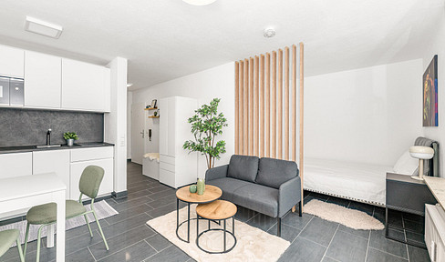 ***MOVE IN IMMEDIATELY OR RENT OUT BRIGHT MODERN 1-ROOM APARTMENT WITH UNIQUE PANORAMIC VIEW***