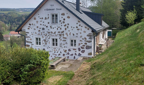 Traditionelles Bauernhaus mit 800m² Baugrund und 6000m² Grünland
