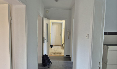 3-room apartment on the ground floor - renovated - 5 minutes by bike to Glückstadt train station.