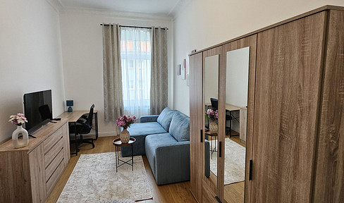 WG-Zimmer möbliert & frisch saniert – 8 Min. zur HTW Uni / Furnished room in a shared apartment