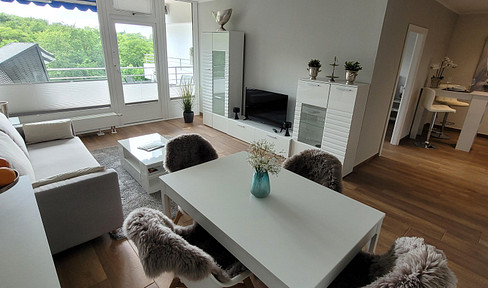 High-quality furnished 2-room apartment incl. utilities in a top location