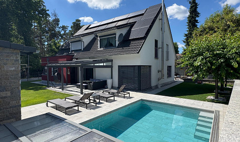 Modern detached house with exclusive fittings in Schwarzach near Schwabach