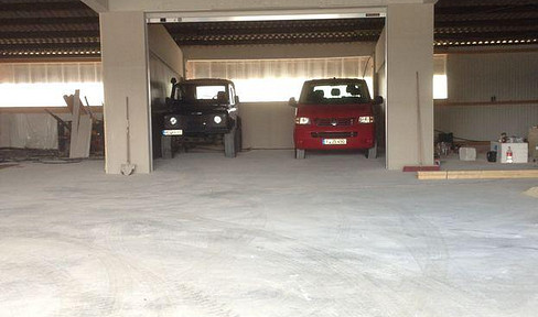 New build large garage / classic car / storage / VIDEO SURVEILLANCE 45 sqm/ plus VAT.