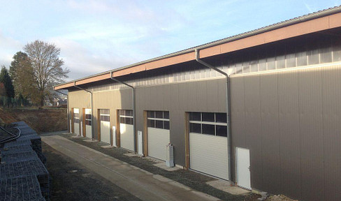 New construction: Hall/Classic car storage/Warehouse/Video surveillance. 60 square meters/plus VAT.
