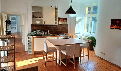 Attractive 3-room appartment, sehr ruhig&zentral in Friedrichs.Simon-Dach Kiez/NähWarschauer Brücke