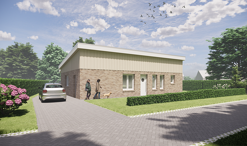 Exklusiver Flachdachbungalow ohne Maklergebühren