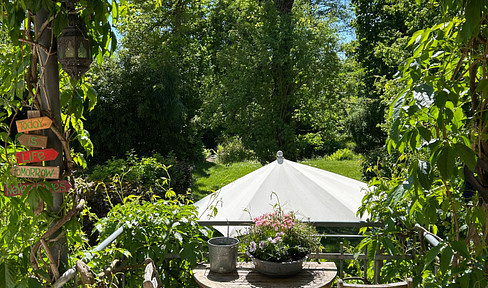 a dream in the countryside, house in Untermenzing with direct access to the Würm, top condition, vacant 11-2025