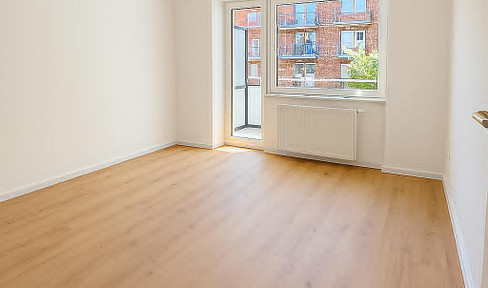 Great, modernized 3-room apartment with balcony