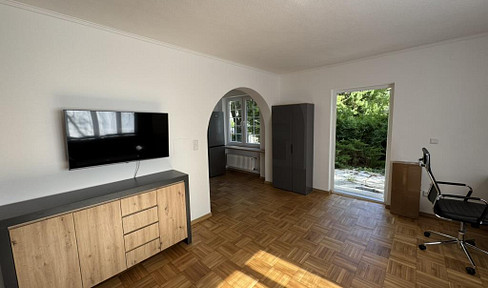 Möbliertes Apartment mit eigenem Garten zu vermieten