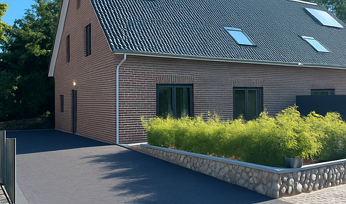 Modern semi-detached house in Lauenburg - as good as new, sunny and quiet location