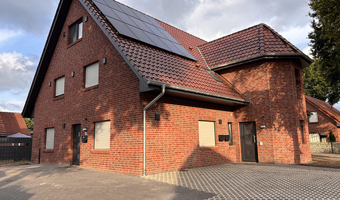 Schöne große OG-Wohnung im KFW40-Plus Haus zu vermieten!