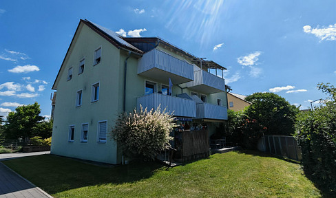 Two rooms on the top floor with views of the countryside