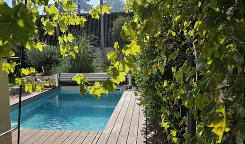 Modernes 6-Zi-EFH mit Pool, Sauna und Gartenidylle - Am Waldrand von Mainz Lerchenberg