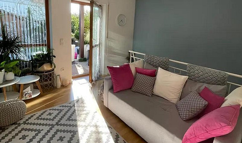 Bezugsfreie sonnige 2 Zi. Gartenwohnung