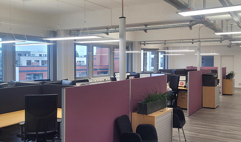 Moderne Bürofläche mit Lageroption in Top-Lage Winterhude/Uhlenhorst – courtagefrei