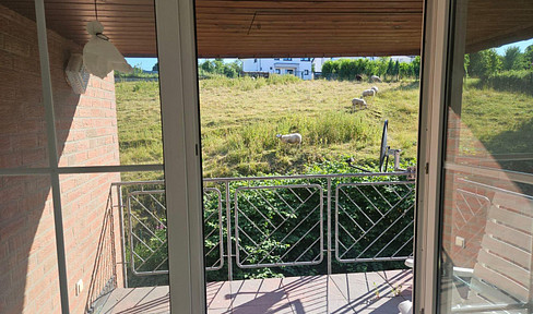 Cozy 4-room apartment on the 2nd floor with south-facing balcony!