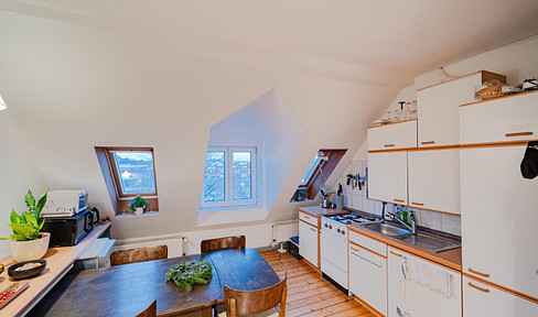 Romantic penthouse apartment á la Puccini in the center of Lübeck