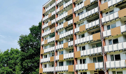 2.5 room apartment quiet, central with EBK, shower, balcony, elevator and parking space