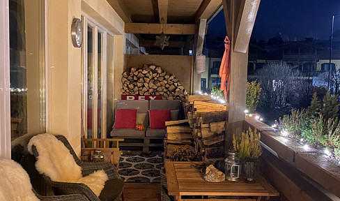 Ohne Makler - gemütliche Wohnung mit Terrassen & Kamin