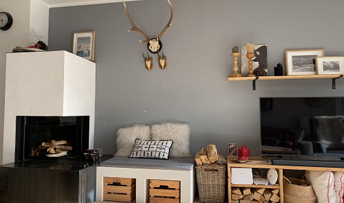 Ohne Makler - gemütliche Wohnung mit Terrassen & Kamin