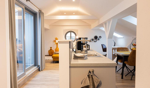 2-Zimmer-Loft mit Balkon & Top-Ausstattung