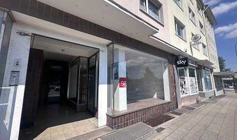 Store in central location with warehouse/office and garage/near main station