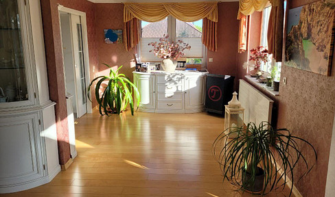 Detached house with a guest house and outbuildings for sale, asking price €398,000.